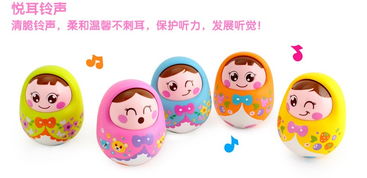 汇乐979不倒翁点头娃娃 陪伴宝宝成长的益智好伙伴